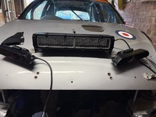 Lazer Lamps TRIPLE-R 1000 and Double Linear 6 Rally Lamp Pod Set up