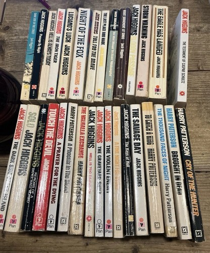 Jack higgins books x29 vintage - jack,