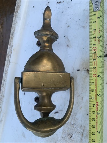 Solid brass door - brass, knocker,