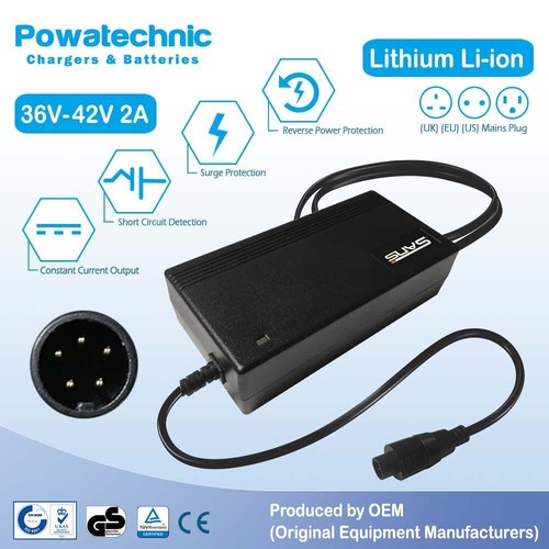 42v pin charger - 42v, 5-pin