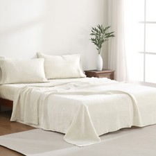 100% Linen Sheet Set 4pc 1