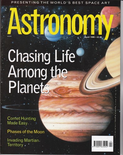 Astronomy magazine april 1999 - magazine,