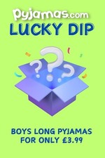 Boys Lucky Dip Long Pyjamas 2 Years To 16 Years 3.99