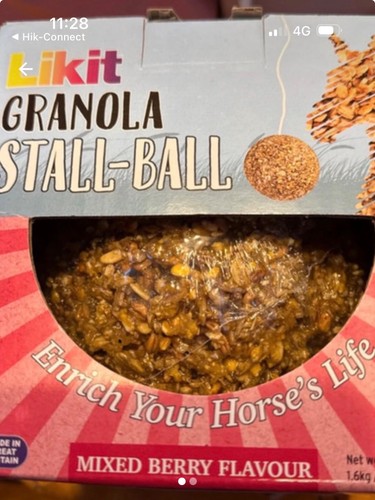 Likit granola stall ball - likit,