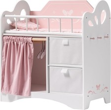 ROBOTIME Baby Doll Crib, Kids