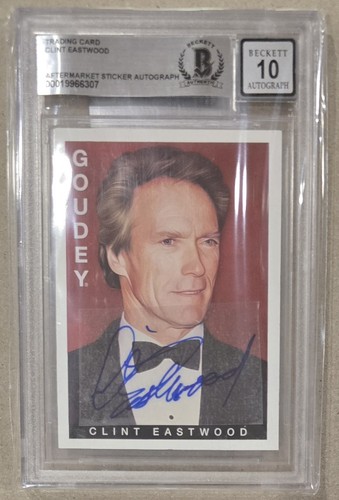 Clint eastwood tradind - tradind, card