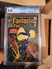 FANTASTIC FOUR #52 - MARVEL COMICS - 1966 - CGC 5.0 - 1ST APP OF BLACK PANTHER