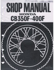 Honda CB350F CB400F CB400