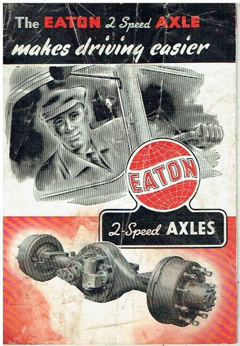 Eaton speed truck axle - 2-speed,