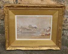 Antique watercolour - Figures