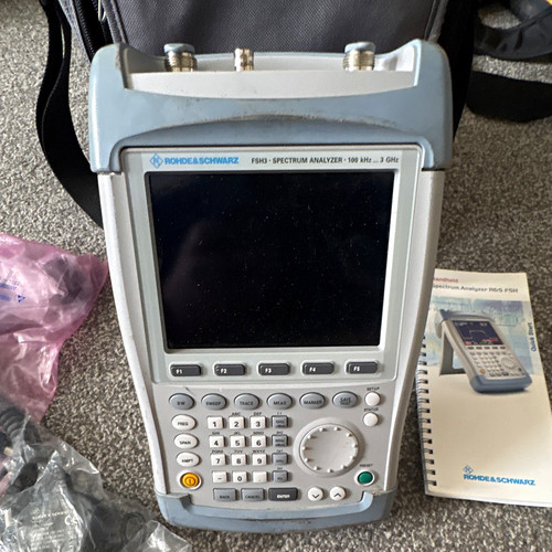 Rohde schwarz fsh3 handheld - schwarz,