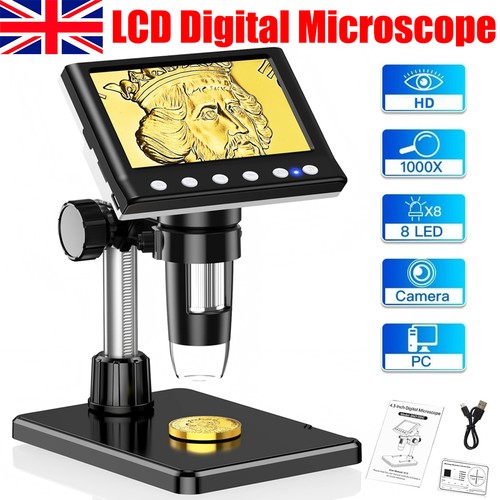 Coin microscope lcd - 4.3",