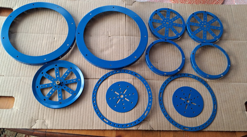 Meccano compatible x blue - 11,