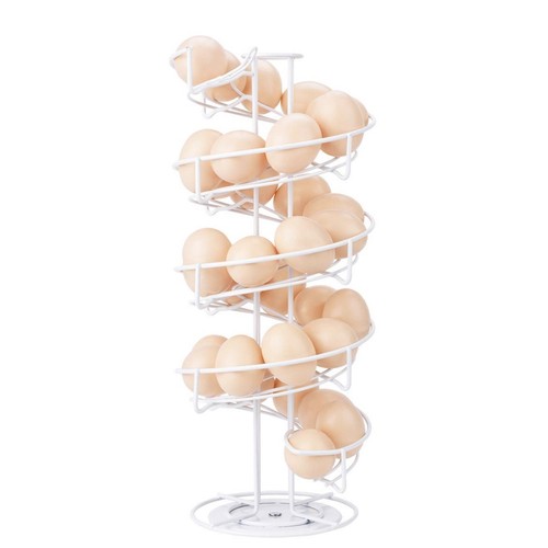 Spiral egg holder kitchen rack - spiral,