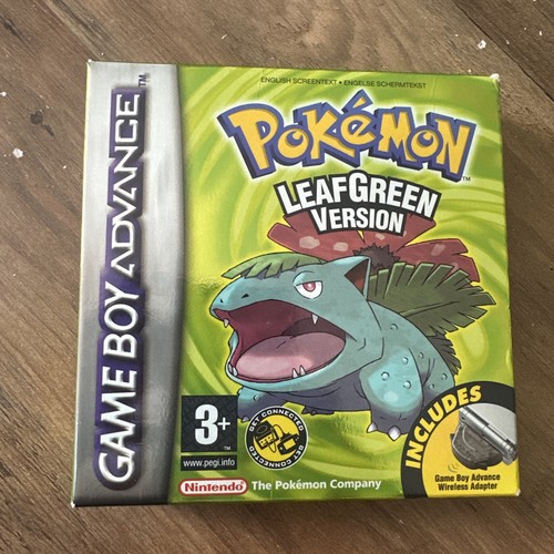 Pokémon leaf green game boy - green,