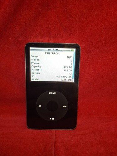 Apple ipod classic 30gb a1136 - 30gb,