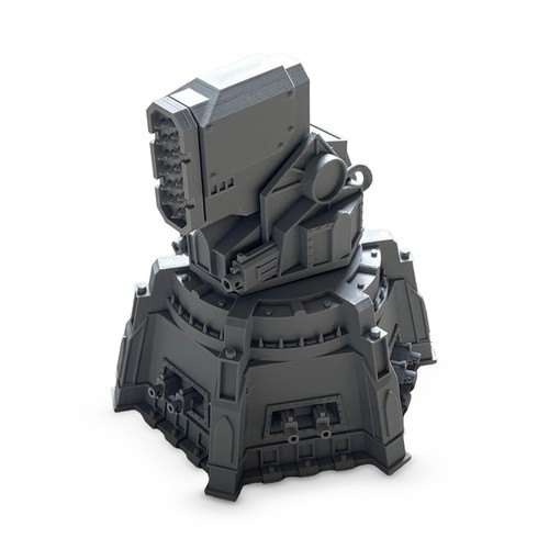 Printed sci missile - 3d,
