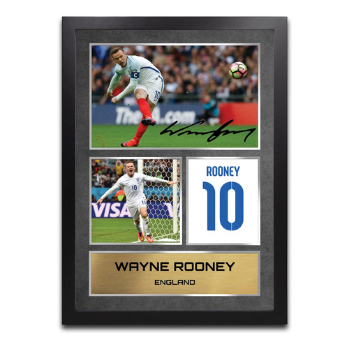 Wayne rooney england - wayne, printed