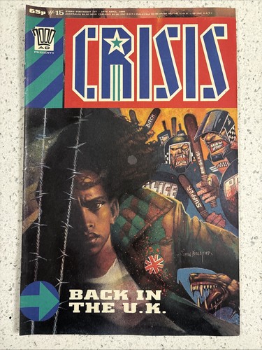 2000ad presents crisis - 2000ad, presents: