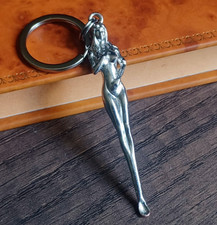 Mini Silver Ear Spoon Keyring