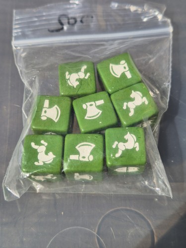 Saga dice set for saxon - of,