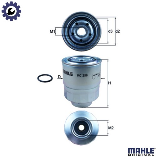 Fuel filter 256d - kc,
