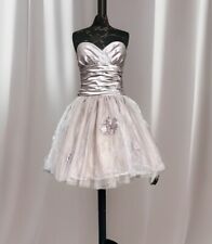 LouLou Short Mocha Wedding Dress  Sz 12