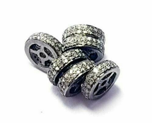 8mm diamond spacer - spacer, rondelle