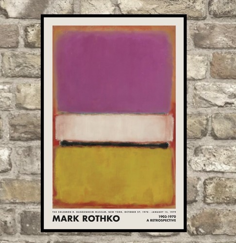 Large size mark rothko print - large,