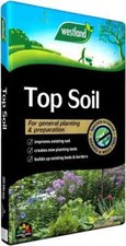 20L WESTLAND TOP SOIL 20 LITRES ESSENTIALS BEDS BORDERS LAWNS GARDEN COMPOST