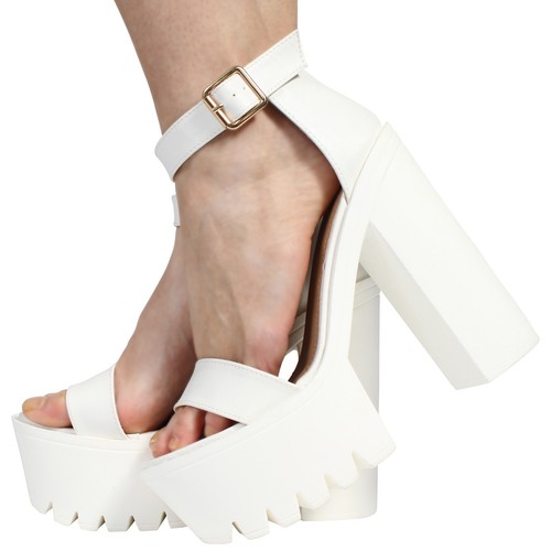 Womens platform block - platform, heels