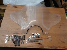 Bat wing clear windshield - wing,