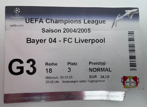 Bayer leverkusen liverpool - leverkusen,