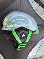 K2 Rival Pro Audio Snowboard Helmet Small Gray With Speakers Nice!!