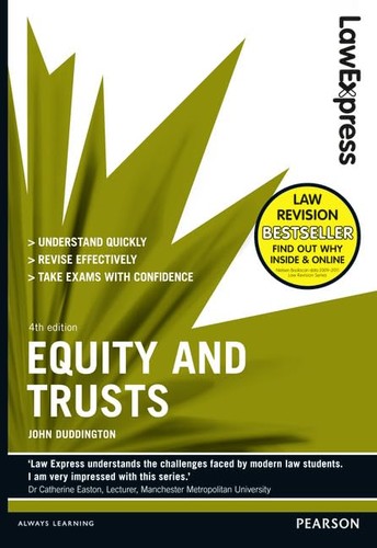 Law express equity and trusts - equity,