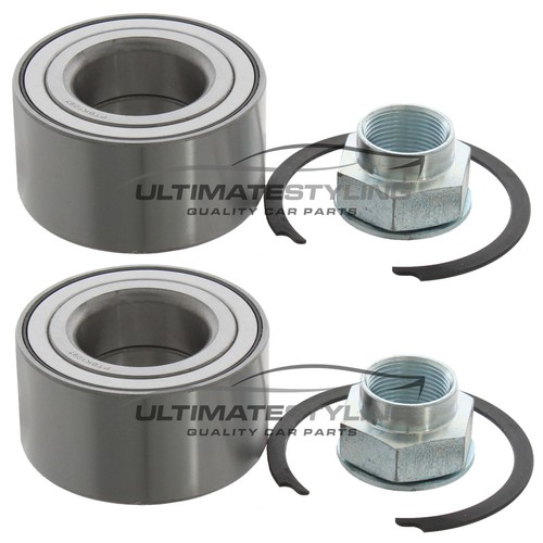 Front wheel bearing kits - wheel,