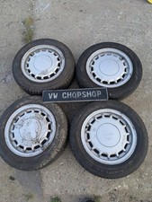 MK2 Golf Bottletop alloys4x10014"6JET384x OEM hubcapsOEM Part: 191601025B