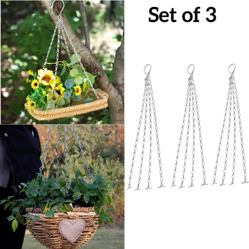 Heavy duty hanging basket - 17",