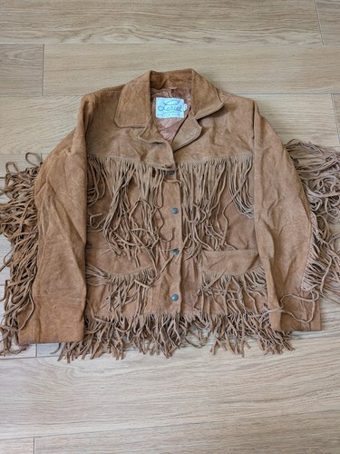Vintage lariat leathers - lariat, suede
