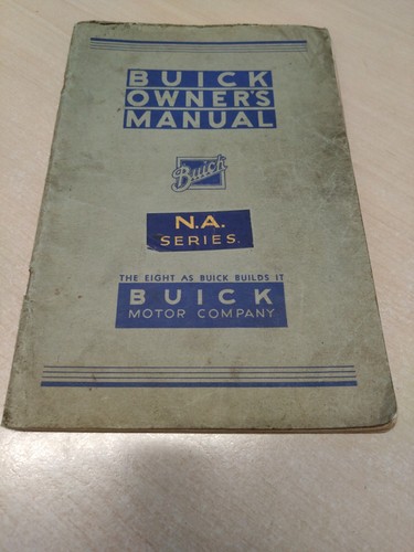 Buick owner manual - buick, owner's