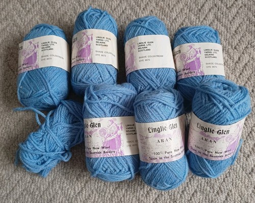Job lot 50g aran yarn - 7x,