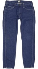 Lee Rider Worker Men Blue Straight Regular Jeans W32 L30 (91140)