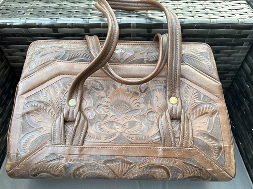 Vintage hand tooled - vintage,