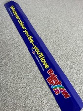 Rainbow Brite store display shelf strip shelf talker Vintage Toy