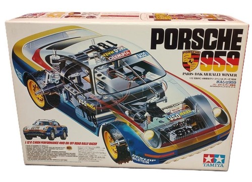 Tamiya porsche 959 paris - paris, dakar
