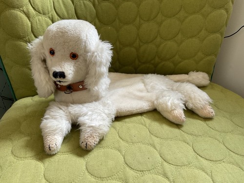 Vintage retro dog - dog, poodle