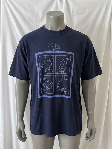 Vintage 1999 tintin shirt - 1999,