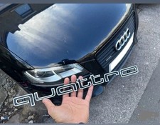 Quattro Emblems Badge Car