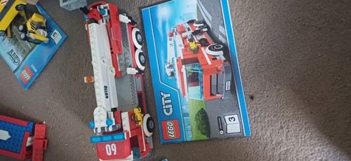 Lego city fire - city, station