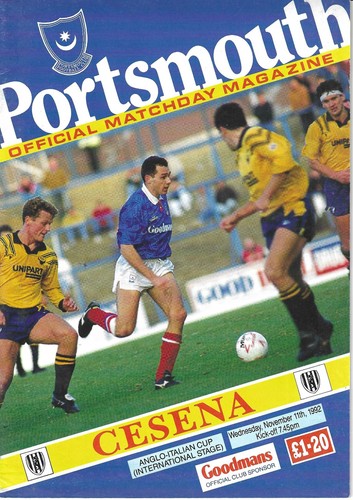 Portsmouth cesena nov - portsmouth,
